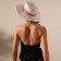 Women's hat minku color white, rr 56-58