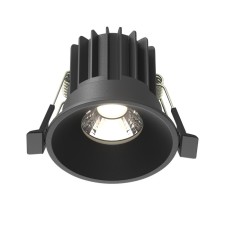 The built-in lamp Technical DL058-7W4K-B, 7W, 6x6x5.3 cm, LED, 470LM, 4000K, black color black