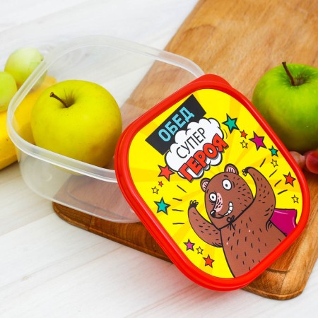 Lunch-Box "Lunch Super Hero", 700 ml-2
