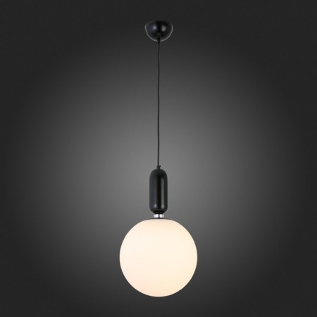 Suspension lamp ST LUCE. SL1220.403.01. Rietta. 1x60 W, E27, 25x25x43 cm, black color-2
