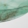 Serving napkin on the table "Stone", d = 38 cm, green color