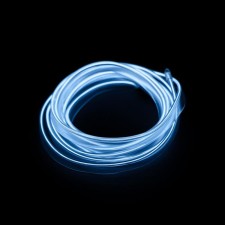 Cartage neon thread for lighting salon, feeder 12 V, 2 m, white power adapter