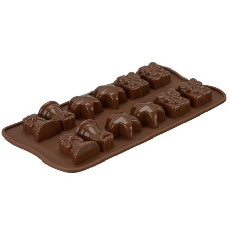 Form for the preparation of candy Christmas, silicone-2
