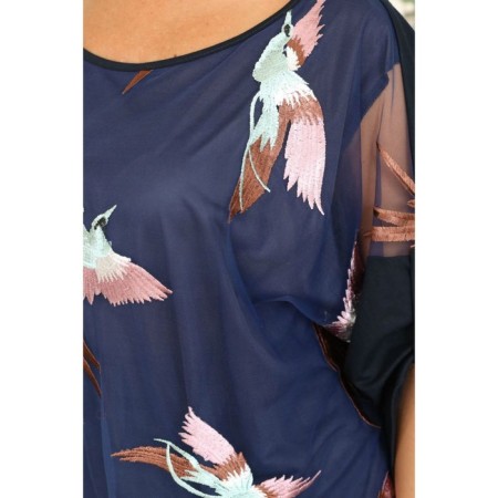 Female jumper, size 42, blue color-4