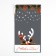 Gift package "Happy New Year!" 20 x 35 cm, colored metallized pattern