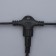 Garland "Curtain" 2 × 6 m, IP44, UMS, dark thread, 1440 LED, white glow, 220 V