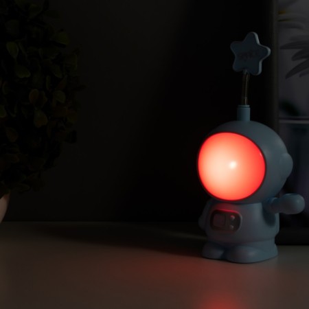 Table lamp "Astronaut with a star" MIX LED 3W USB AKB 9x7x19 cm Risalux-8