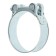 The clamp zein English, diameter 64-67 mm, width 22 mm, galvanized