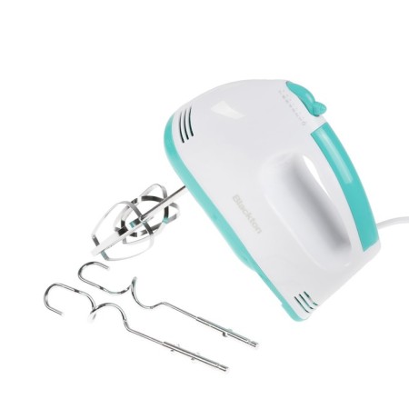 Mixer Blackton BT MX423, manual, 200 watts, 7 speeds, white and turquoise