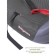 Autocry Ottor Booster ISOFIX SYMPA, group 3, 22-36 kg, (6-12 years old) Gray carbon