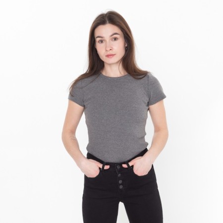 Women's jeans, black color, size 38 (44)-2