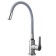 Fashun A54401-12 kitchen mixer, single-legged, flexible spout, stainless steel, gray