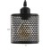 Bayerlux lamp "Vaina" 3he27 40W black 30x30x14-114cm
