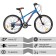 Bicycle 24 "Foxx Aztec, Blue color, p. 12"