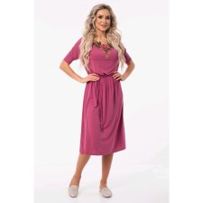 Women's dress, size 44, pink color
