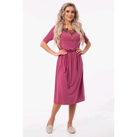 Women's dress, size 44, pink color