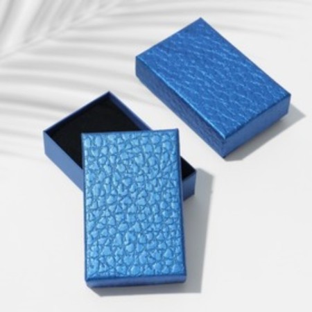 Gift box for the "Animal Print" Simple, 5 × 8, blue color-1