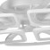Causteen with PDU 671122/8 LED 232W Dimmer 3 modes 3000-6000K White 67x67x14 cm Bayerluux