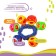 Little ratio - bracelet "On the handle No. 4", 6 bells, color mix