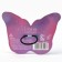 Hair elastic band with a bow "butterfly" diam. 4 cm