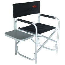 Tourist chair TRAMP TRF-002, Directorship with a table, aluminum