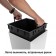 Kashpo Urbi Square, 2 subjects: internal and outer capacitance, 11 and 26.6 l, white color