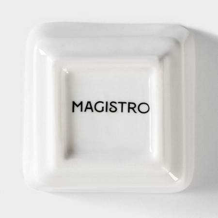 Porcelain Magistro Blanche porcelain, 50 ml, 6 × 6 × 3.5 cm, white color-3