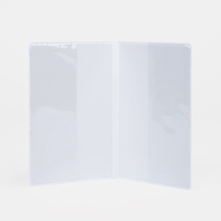 Passport cover, white/red color-2