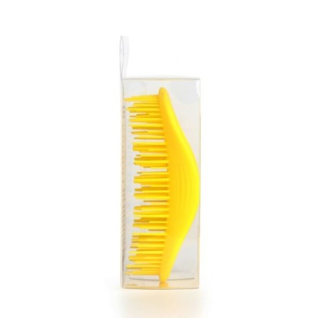 Mini comb for dry and wet hair Solomeya, with lemon aroma-1