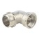 STOUT SFT-0016-000114, 1 1/4 ", external/internal thread, with emphasis, nickel. Brass