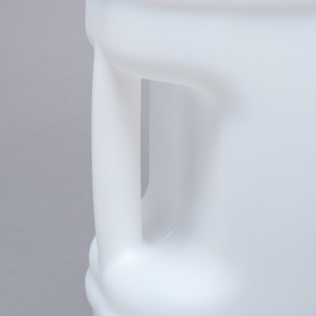 Food canister "Bogok", 20 l, with a drain, white-4