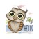 Apron of a kitchen with a photo print "Suvini Hello", adjustable, size OS