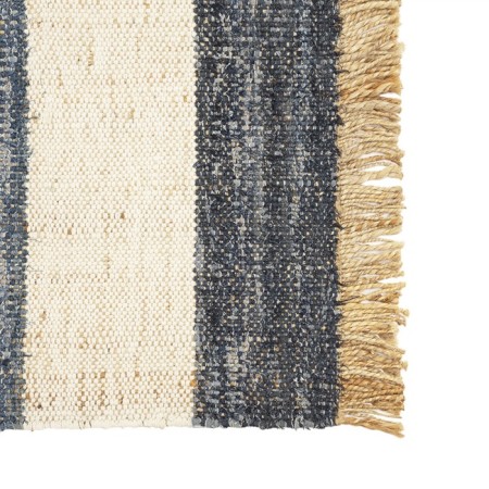 Reding from jute, denim and wool Tkano Hyderabad Ethnic, size 120x180 cm-6