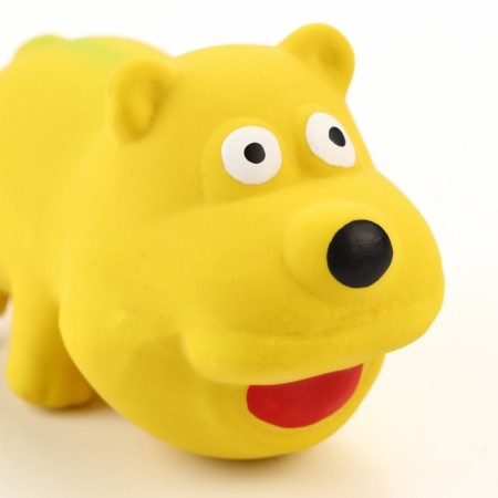 Brutus toy for dogs from latex "dog", 9 cm, yellow-3