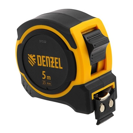 Denzel roulette, 5 m x 25 mm, magnetic hook, two -component case
