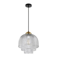 Spring light lamp 10270/1BK GR, 1x40W, E27, 100x45x45 cm, black color black