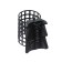 Metallic feeder X-Feeder ME Alligator M Perfo, Matt Black, 130 g, 45 ml