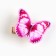 Hair hairpin -spinning "butterfly", 3.6 x 3 cm