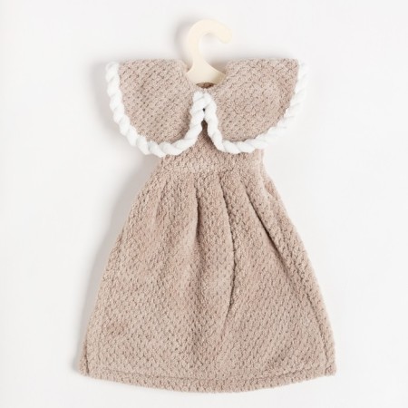 Ethel Kitchen towel "Dress" 25*32 cm, col. beige, microfiber 100% p/e-1