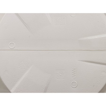 Kashpo for flowers with an insert "Dune", 19.5 l, cream color-4