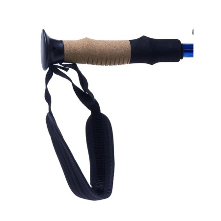 ATEMI tracking sticks, telescopic, 18/16/14 mm, twist lock, anti-shock, size 65-135 cm, blue color blue-4