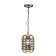 Suster Suset Chandelier, 1x75W E27, transparent/beige 17x17x40.5 cm