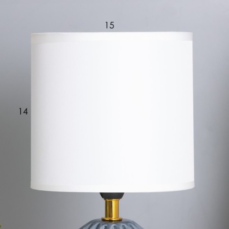 Bernard desktop lamp 1x40W E14 blue 15x15x30cm-2