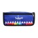 Penal soft, 2 compartments, 80 x 210 x 40 mm, voluminous "school"