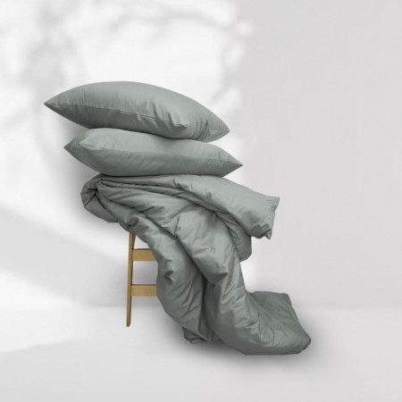 Monocolor pillowcase set, size 70x70 cm, 2 pcs