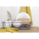 Smart Solutions Hoem, 48x30x10 cm, gray color.