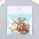 Buttons decorative wood 2 punctures "Bright cats" set 20 pcs 3x1.8 cm