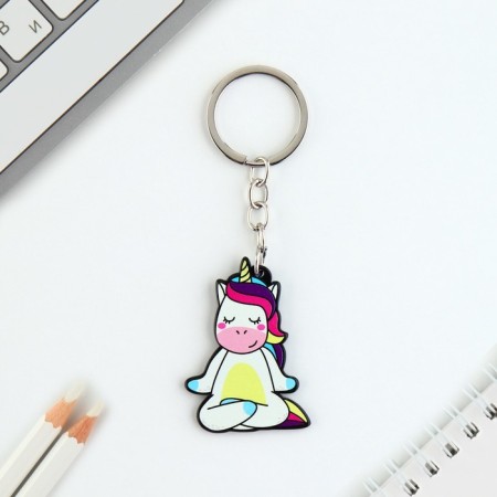 Acrylic keychain "Unicorn", 7.2 x 14 cm-2