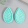 Mold Silicon "Skeleton Leaf" set 2 pcs 6x3.9x2.1 cm
