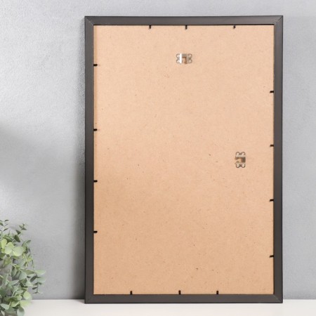 Photo frame Plastic "Mira" 40x60 cm, 642446 brown (plastic screen)-2